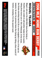 2006 Topps Updates & Highlights Miguel Tejada #UH288
