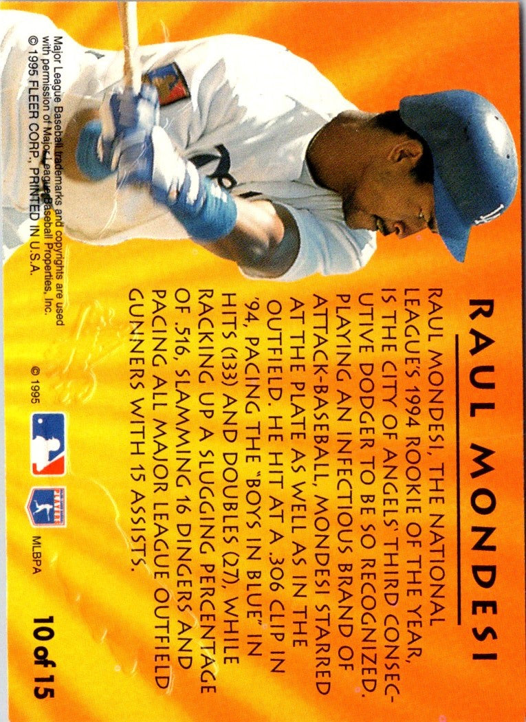 1995 Ultra 2nd Year Standouts Raul Mondesi