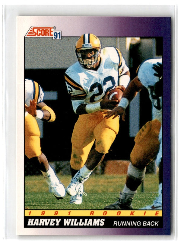 1991 Score Harvey Williams #588 Rookie