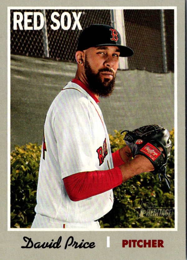 2019 Topps Heritage David Price #191