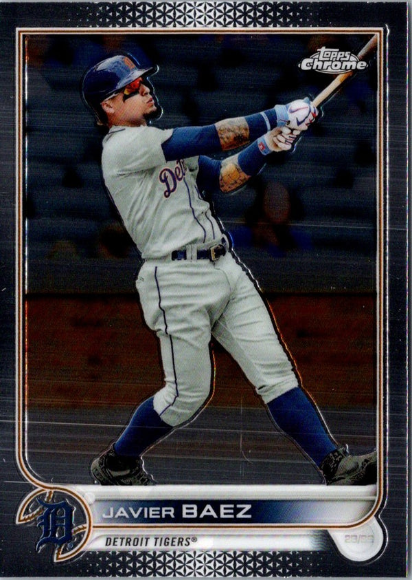 2022 Topps Chrome Javier Baez #147