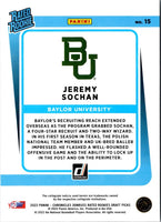 2022 Panini Chronicles Draft Picks Donruss Rated Rookies Jeremy Sochan #15