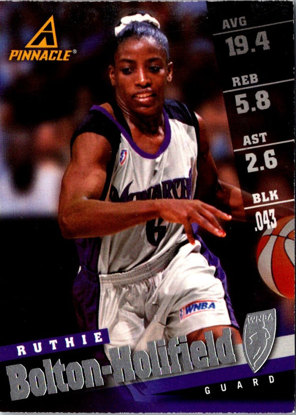1998 Pinnacle WNBA Collection Ruthie Bolton-Holifield #4