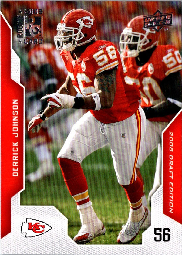 2008 Upper Deck Draft Edition Derrick Johnson #152