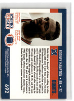 1990 Pro Set Rodney Hampton #692 Rookie