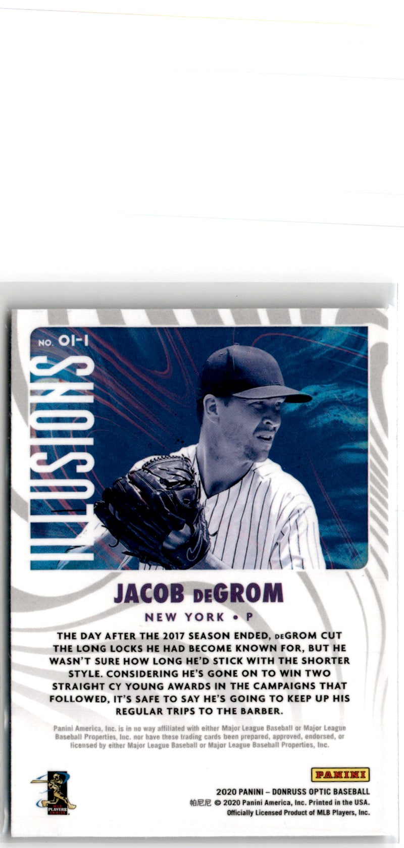 2020 Donruss Optic Jacob deGrom