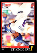 1991 Score Juan Gonzalez