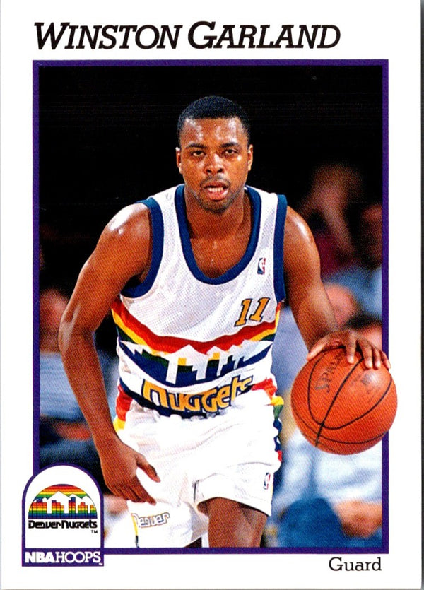 1991 Hoops Winston Garland #357