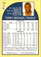1990 Hoops Terry Teagle #120