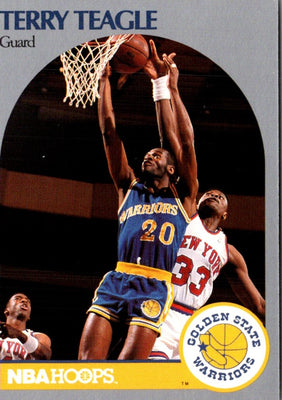 1990 Hoops Terry Teagle #120