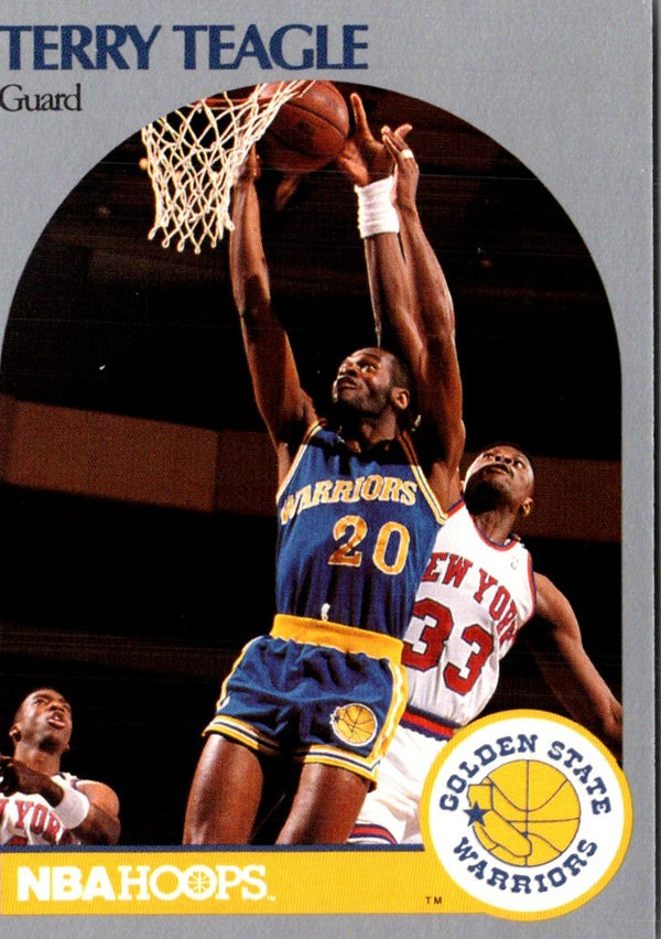 1990 Hoops Terry Teagle #120