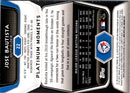 2012 Bowman Platinum Jose Bautista
