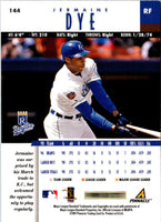 1997 New Pinnacle Jermaine Dye #144