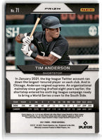 2021 Panini Prizm Tim Anderson #71