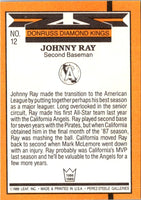 1989 Donruss Super Diamond Kings Johnny Ray #12