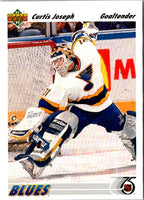 1991 Upper Deck Curtis Joseph #139A