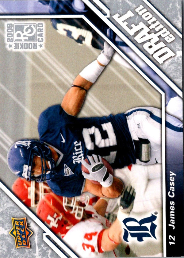 2009 Upper Deck Draft Edition James Casey #82 Rookie