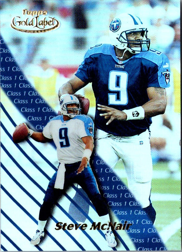 2000 Gold label Steve McNair #69