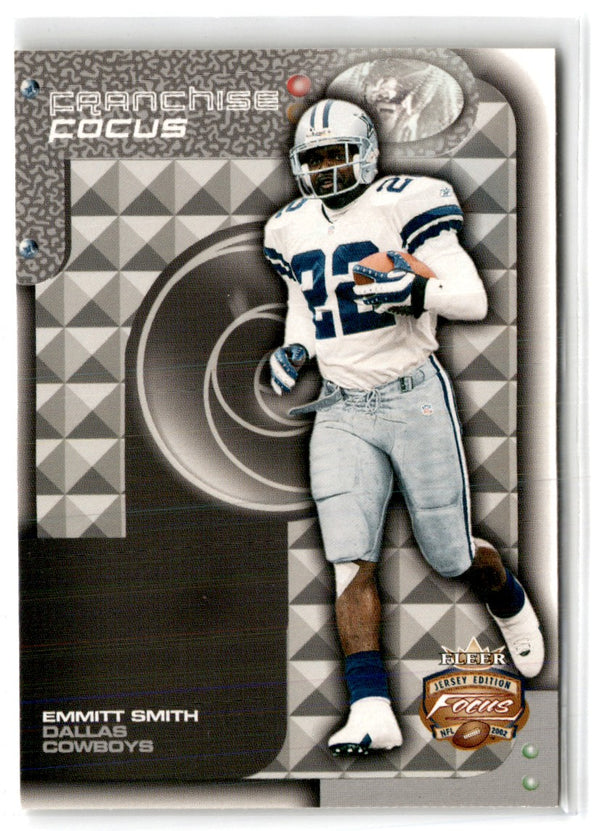 2002 Fleer Focus Jersey Edition Franchise Emmitt Smith #9 FF