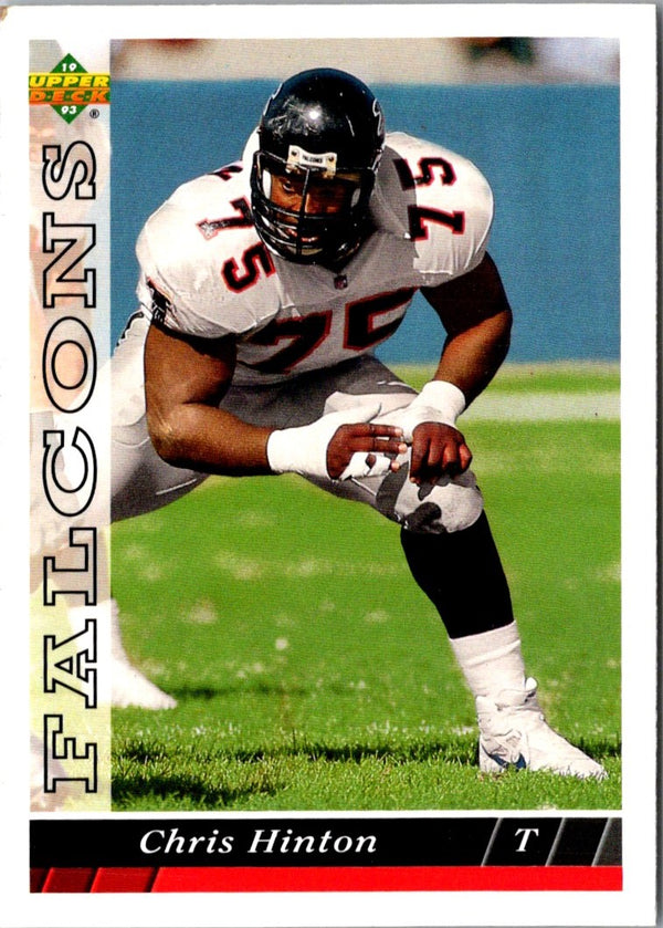 1993 Upper Deck Chris Hinton #157