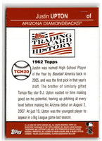 2008 Topps Arizona Diamondbacks Justin Upton #ARI10