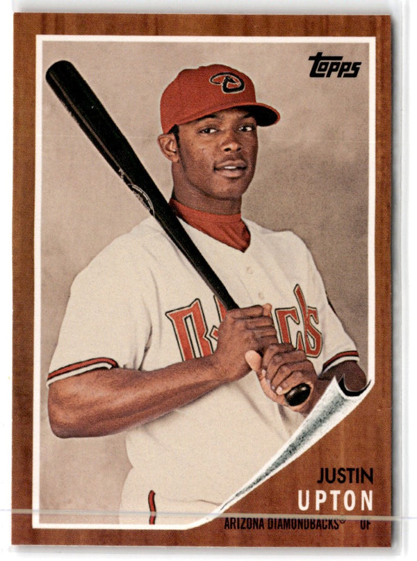 2008 Topps Arizona Diamondbacks Justin Upton #ARI10