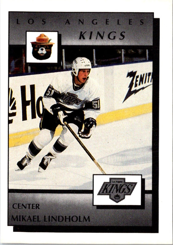 1989 Los Angeles Kings Smokey Mikael Lindholm #3