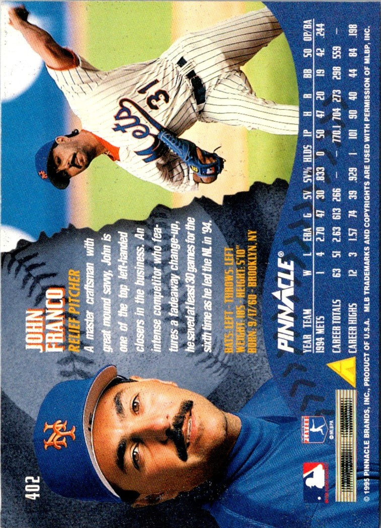 1995 Pinnacle John Franco