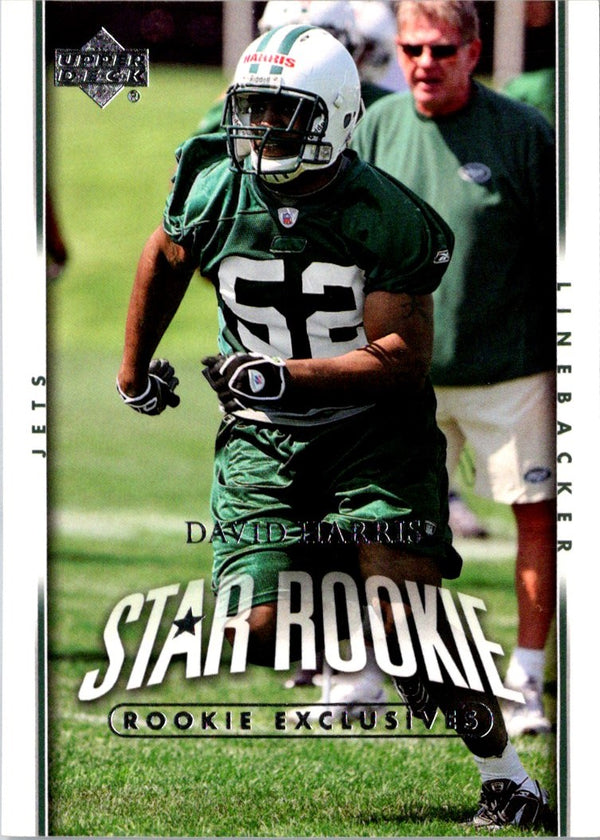 2007 Upper Deck Star Rookies Rookie Exclusives Edition David Harris #247