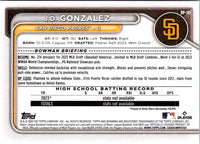 2024 Bowman Prospects J.D. Gonzalez #BP-111