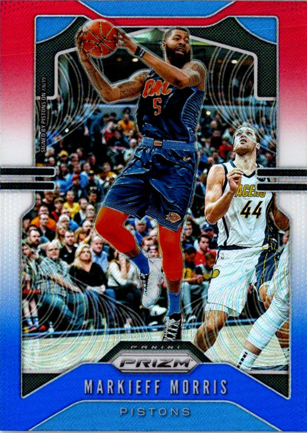 2019 Panini Prizm Prizms Blue Markieff Morris #245