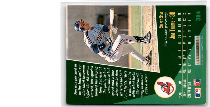 1993 Select Jim Thome