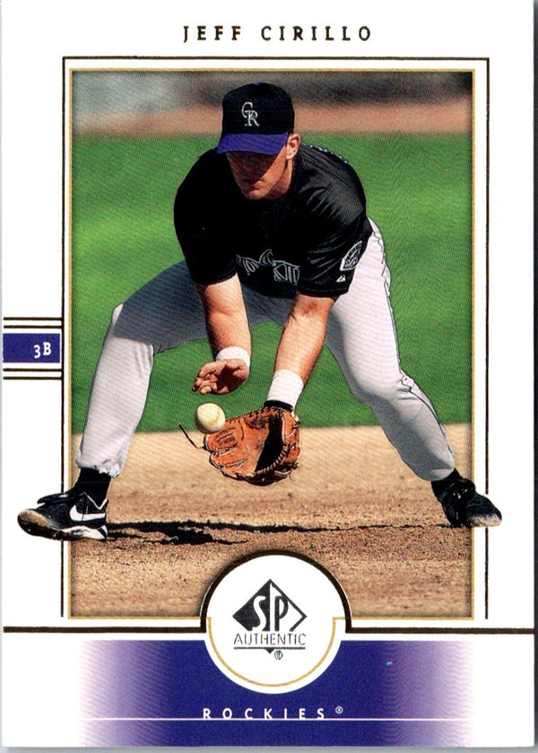 2000 SP Authentic Jeff Cirillo #90