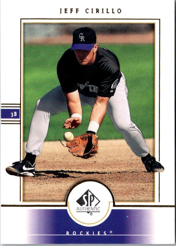2000 SP Authentic Jeff Cirillo #90