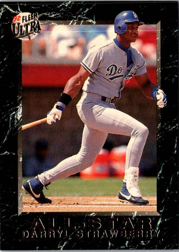 1992 Ultra All-Stars Darryl Strawberry #18