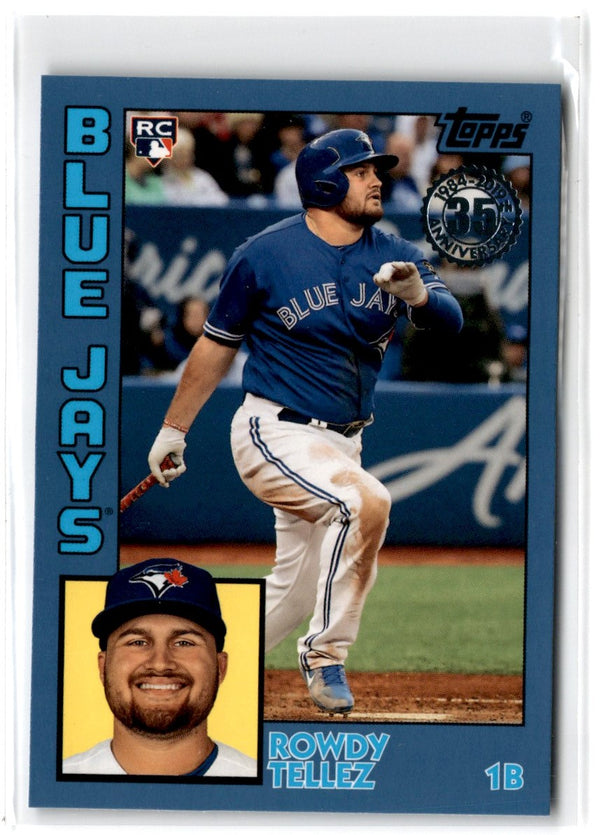 2019 Topps 1984 Baseball Rookie Blue Rowdy Tellez #84R-RT