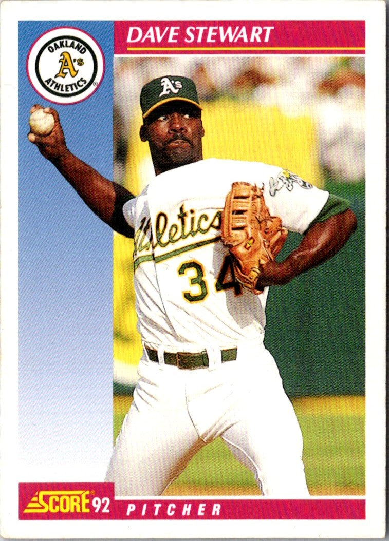 1992 Score Dave Stewart