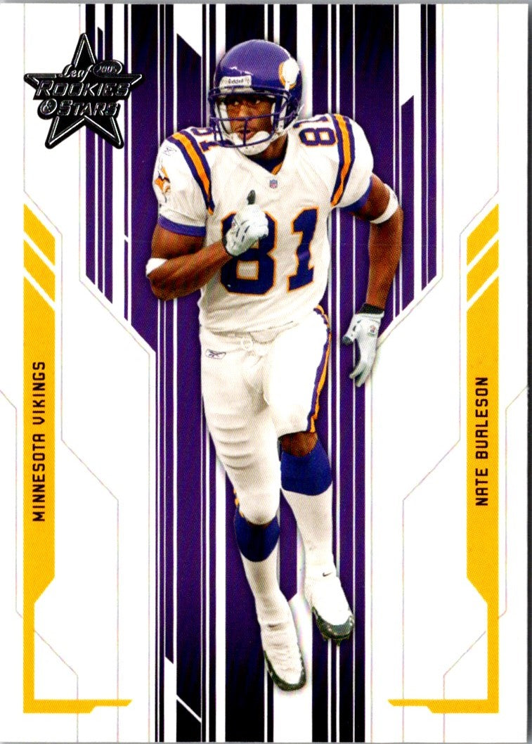 2005 Leaf Rookies & Stars Nate Burleson