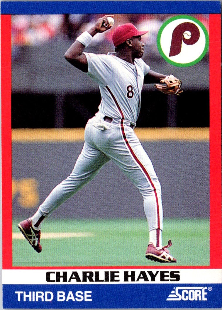 1991 Score 100 Superstars Charlie Hayes