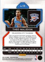 2021 Panini Prizm Blue Theo Maledon #179
