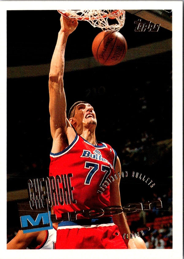 1995 Topps Gheorghe Muresan #36