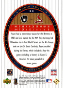 2002 Upper Deck World Series Heroes Robin Yount