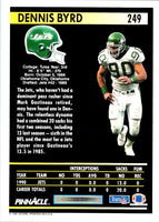 1991 Pinnacle Dennis Byrd #249