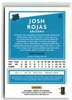 2020 Donruss Optic Josh Rojas #67 Rookie