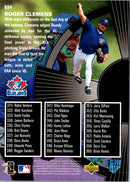 1998 Upper Deck Roger Clemens