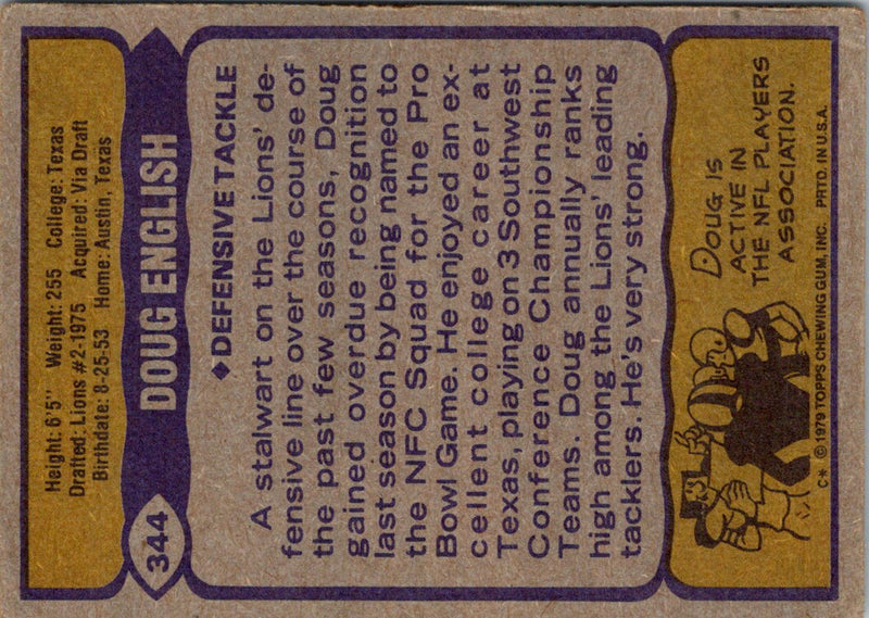 1979 Topps Doug English