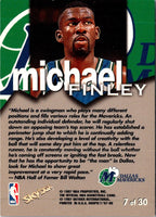 1997 Hoops Talkin' Michael Finley #7