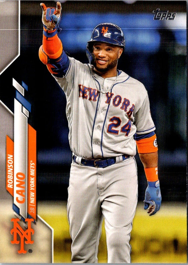 2020 Topps New York Mets Robinson Cano #NYM-11