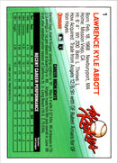 1992 Donruss The Rookies Kyle Abbott