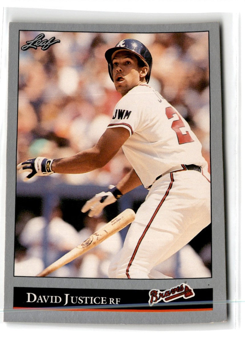 1992 Leaf David Justice